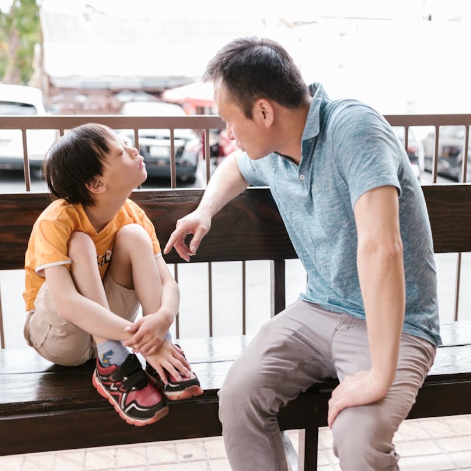 NDIS worker doing social work
